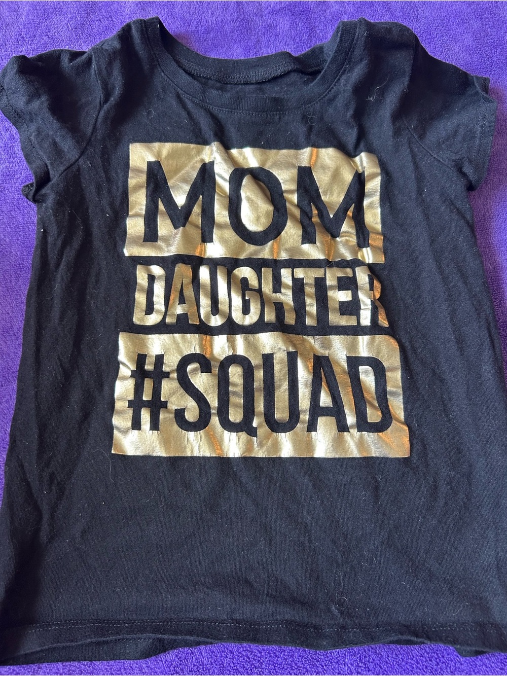 Mom Daughter #Squad Kids Graphic Tee